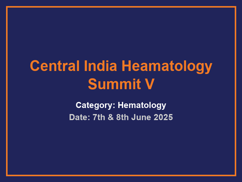 Central India Heamatology Summit V