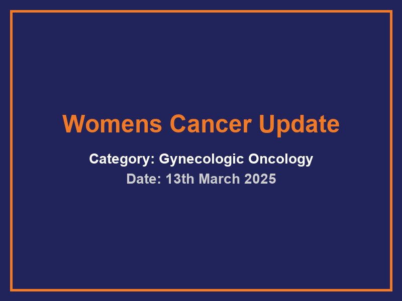 Womens Cancer Update